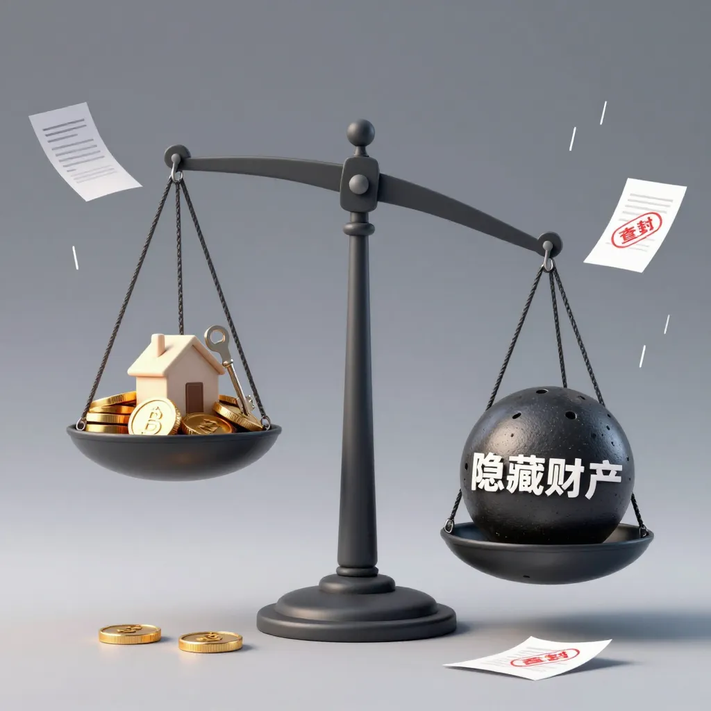 隐瞒财产